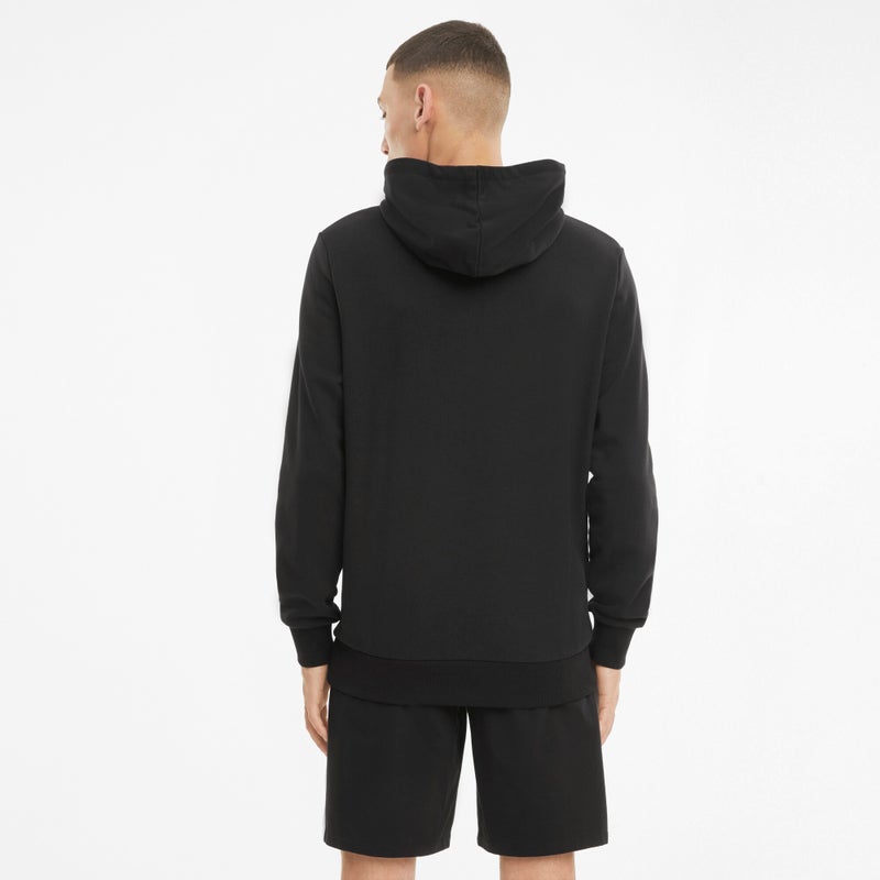 PUMA Classics Logo Mens Black Hoodie - Image 2